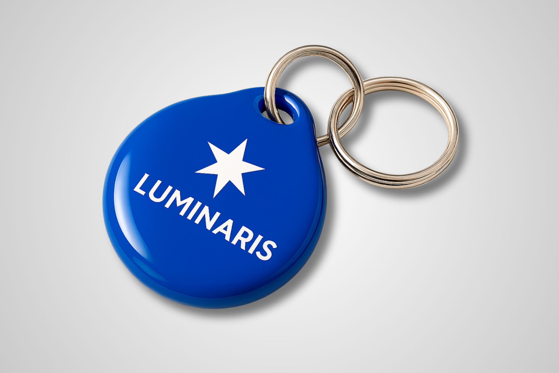 RFID atslēgu piekariņa ar logotipu fotoattēls