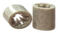 Biodegradable wristband lock for sustainable event security.