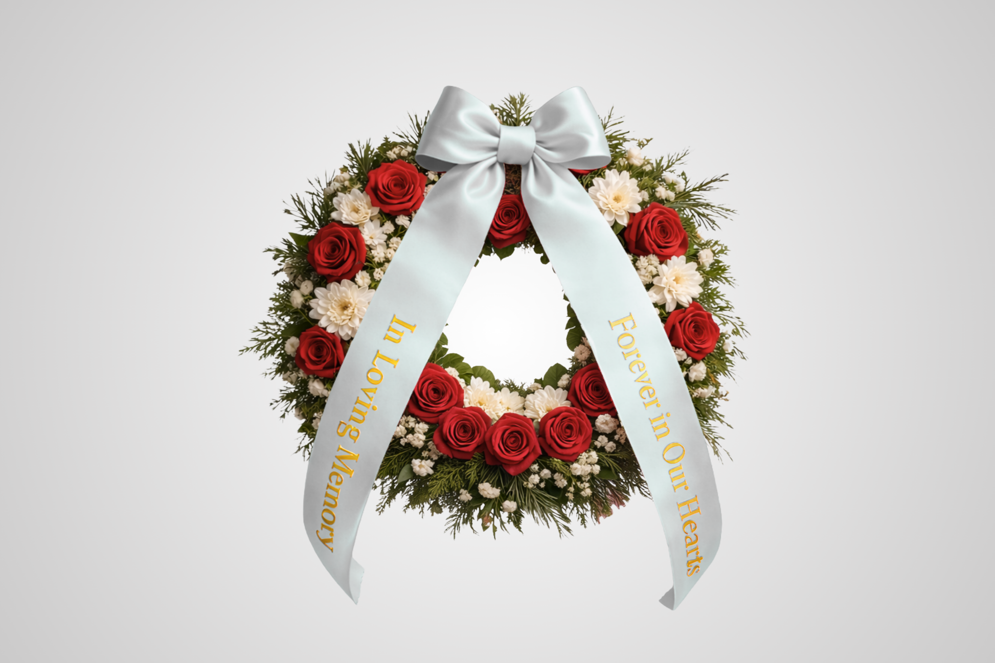 Ekoloģiska satīna pušķa lente ar pielāgotu dizainu pelēkā krāsā no JM Band®.