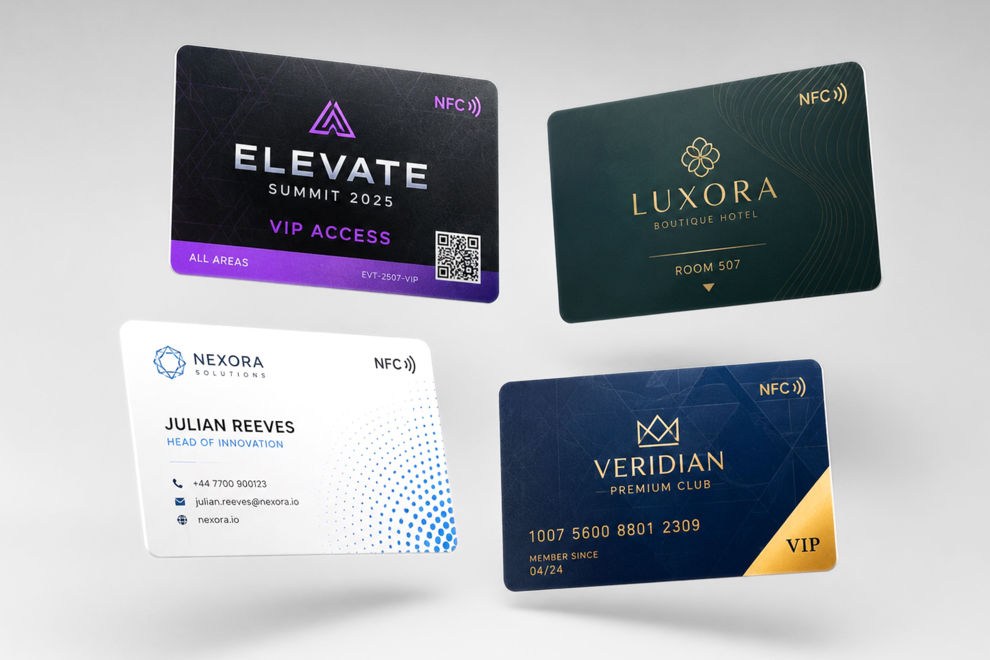 NFC kartes un atslēgas