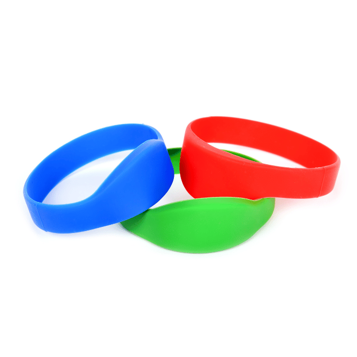 Krāsainas silikona RFID aproces