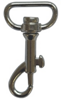 A dog hook attachment for securing a leash or lead.