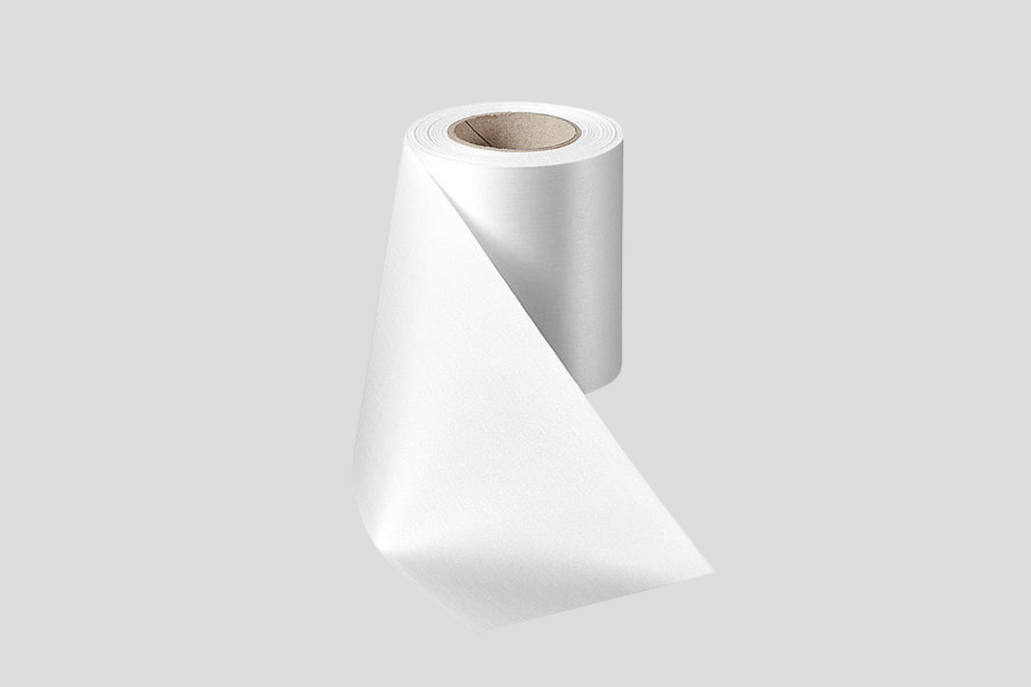 EKO satīna lentes ruļļi 100 mm lente JM Band® balta