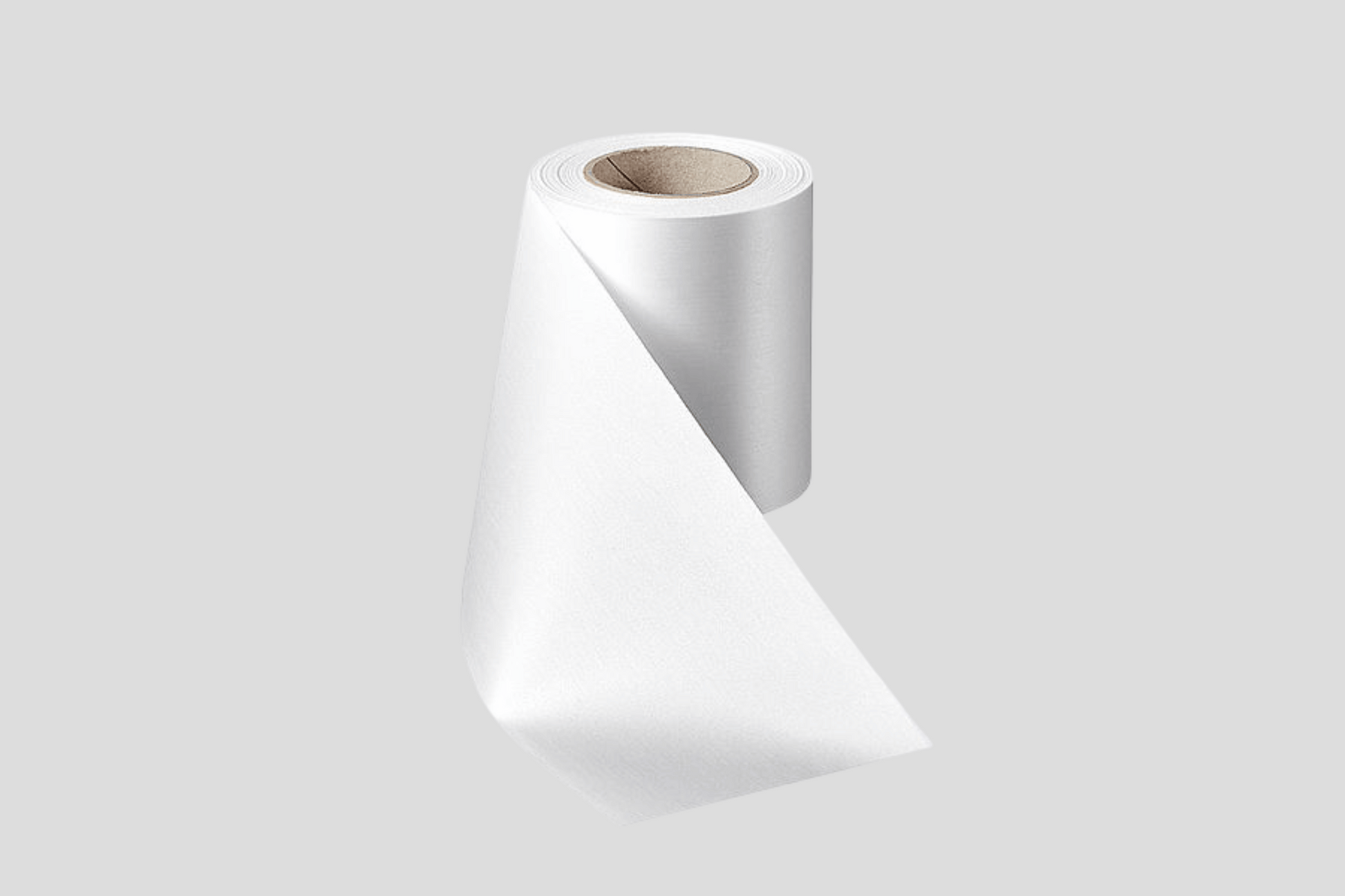 EKO satīna lentes ruļļi 100 mm lente JM Band® balta
