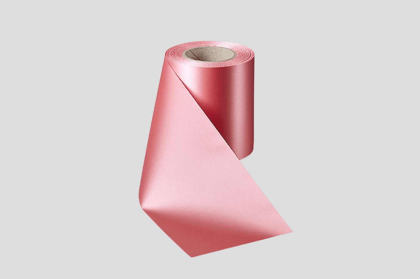 EKO satīna lentes ruļļi 100 mm lente JM Band® rozā / rozā