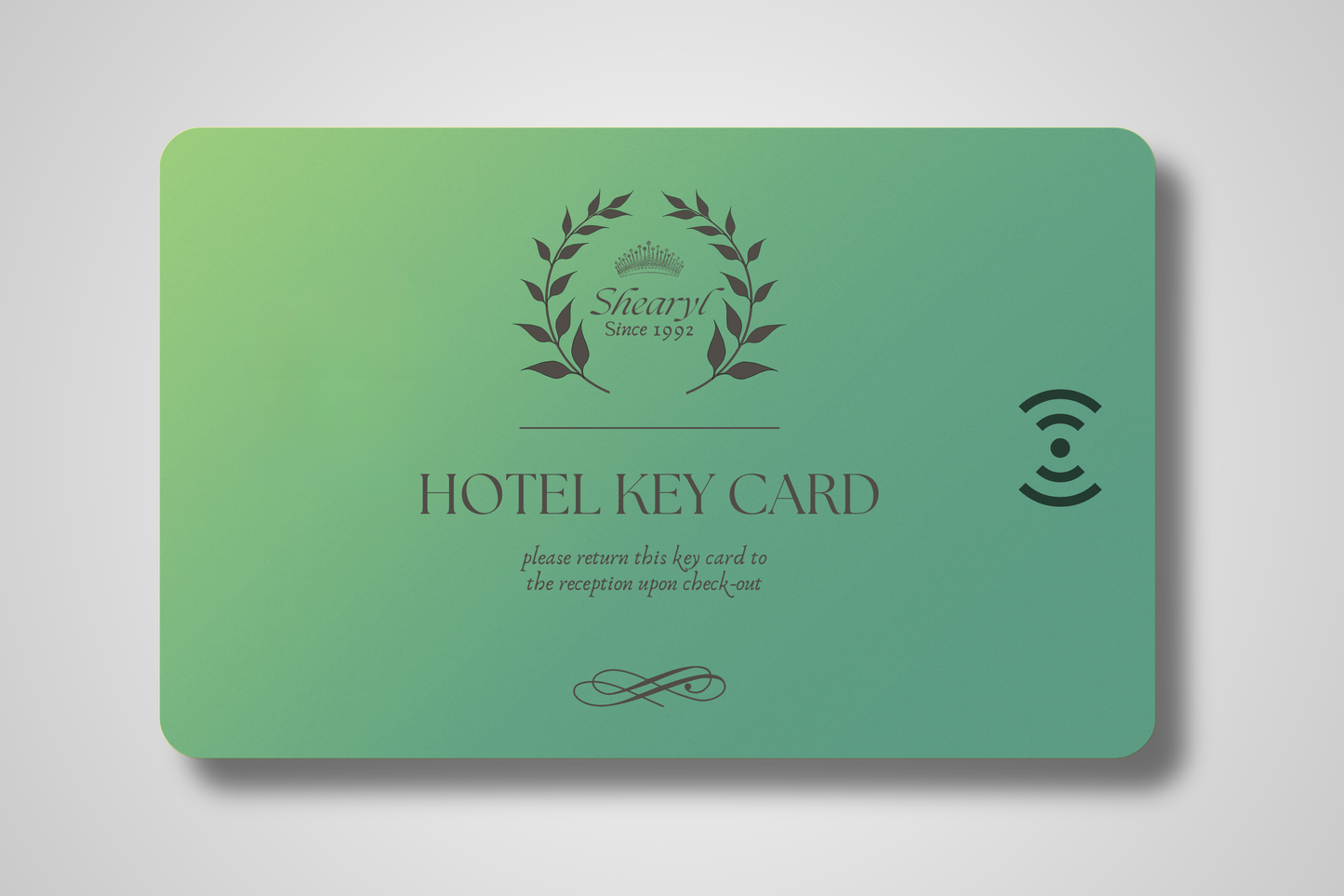 RFID kartes ar JM Band® logotipu fotoattēls. Iegādājieties RFID karti Fudanā, FM1108, šeit.