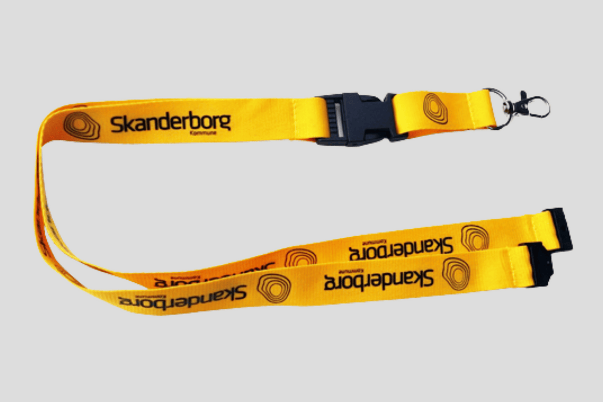 Raupja poliestera kakla siksniņa - sietspiedes kakla siksniņas JM Band®