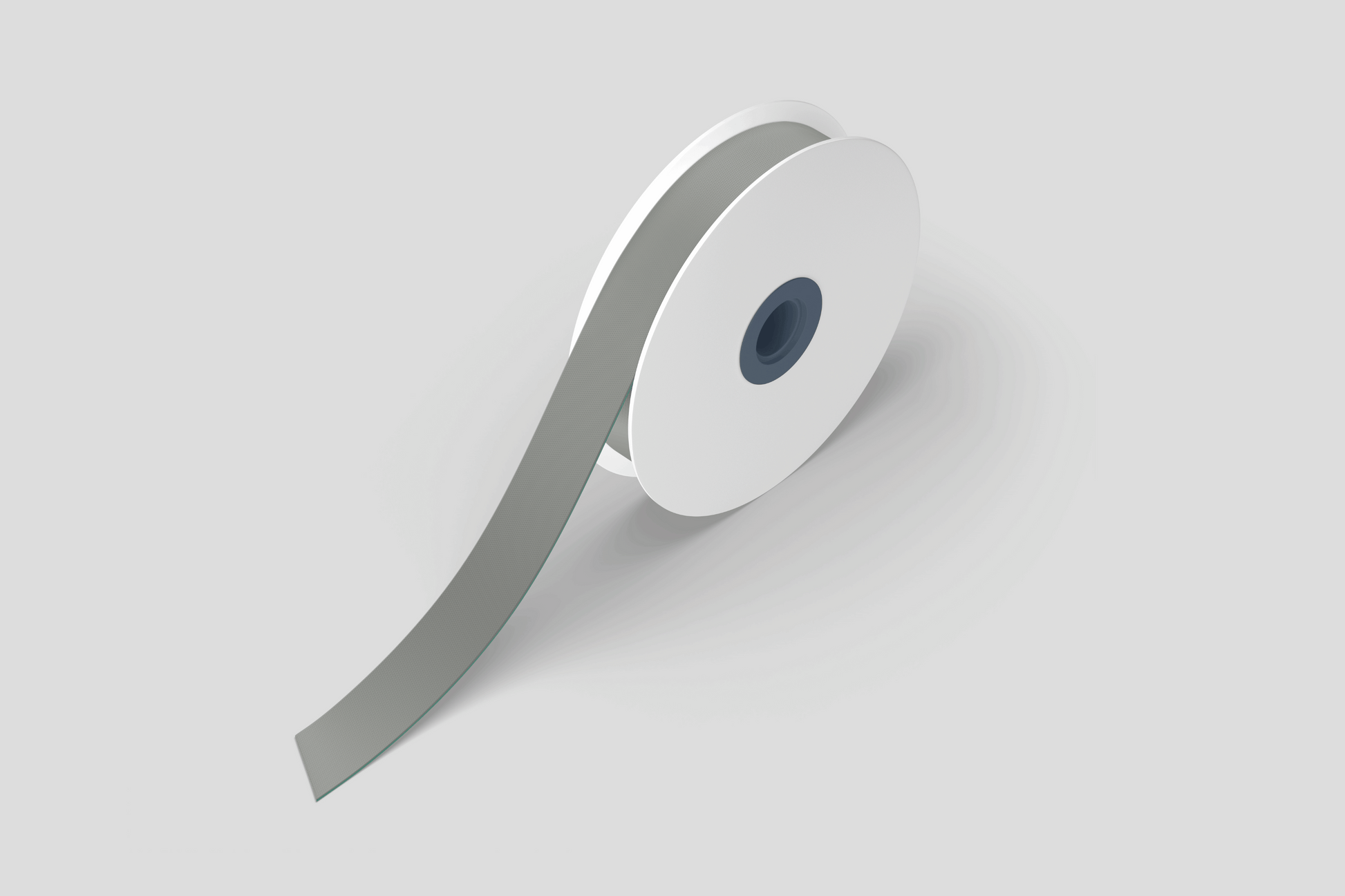 Poliestera satīna lente 15 mm Super Ribbon JM Band® pelēka