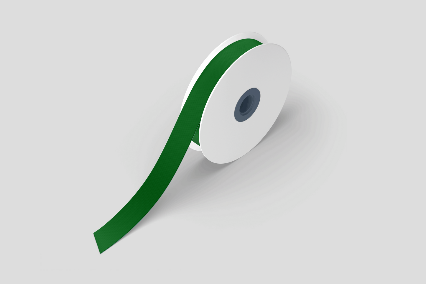 Poliestera satīna lente 15 mm Super Ribbon JM Band® tumši zaļa