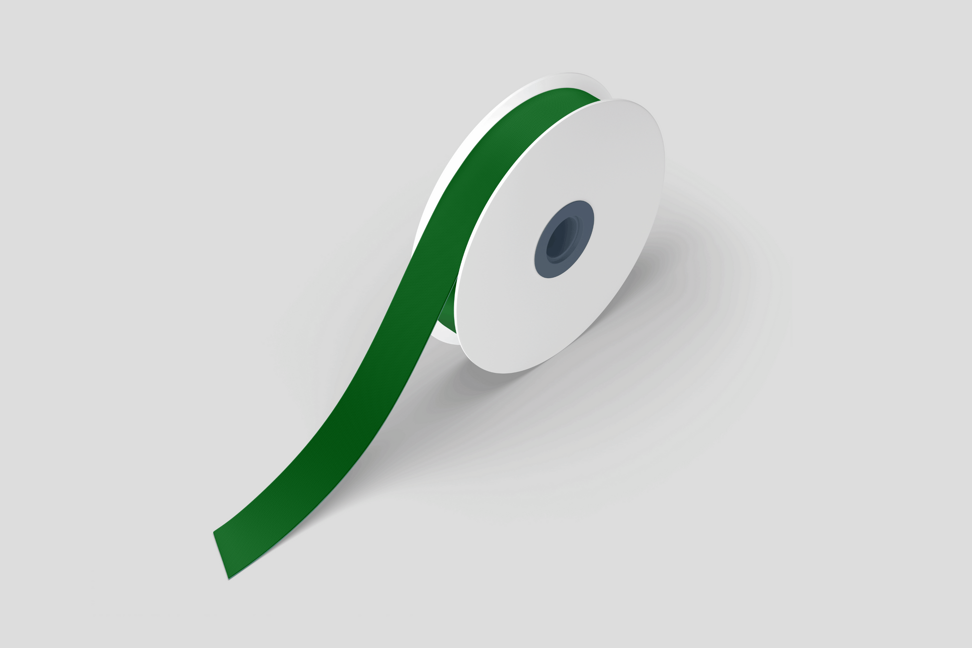 Poliestera satīna lente 15 mm Super Ribbon JM Band® tumši zaļa