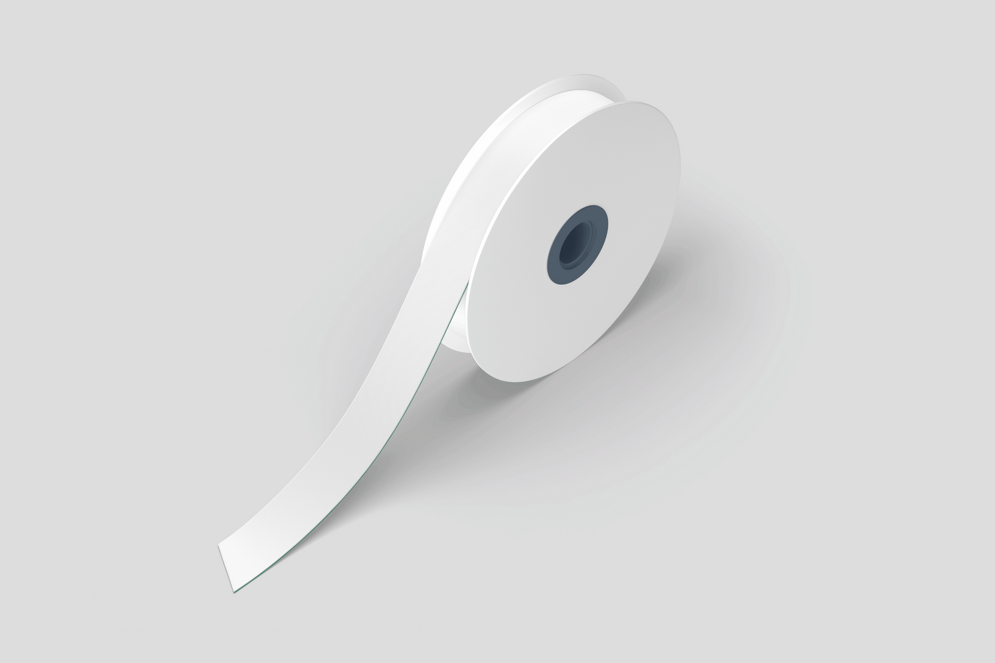 Poliestera satīna lente 15 mm Super Ribbon JM Band® balta