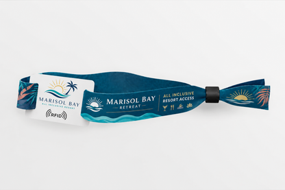 RFID rPET auduma aproces ar apdruku