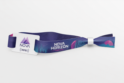 RFID Festival wristbands color-print for easy access control and branding