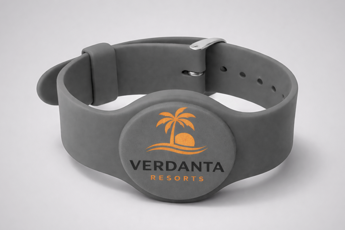 JM Band® silikona aproce ar uzlabotu RFID tehnoloģiju