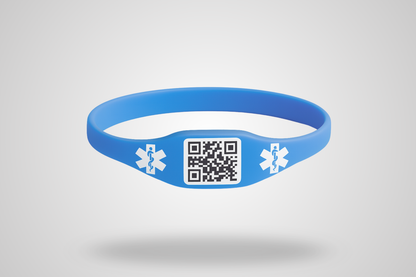JM Band® silikona aproču fotoattēls ar QR kodu. Iegādājieties 18 mm silikona aproces šeit.