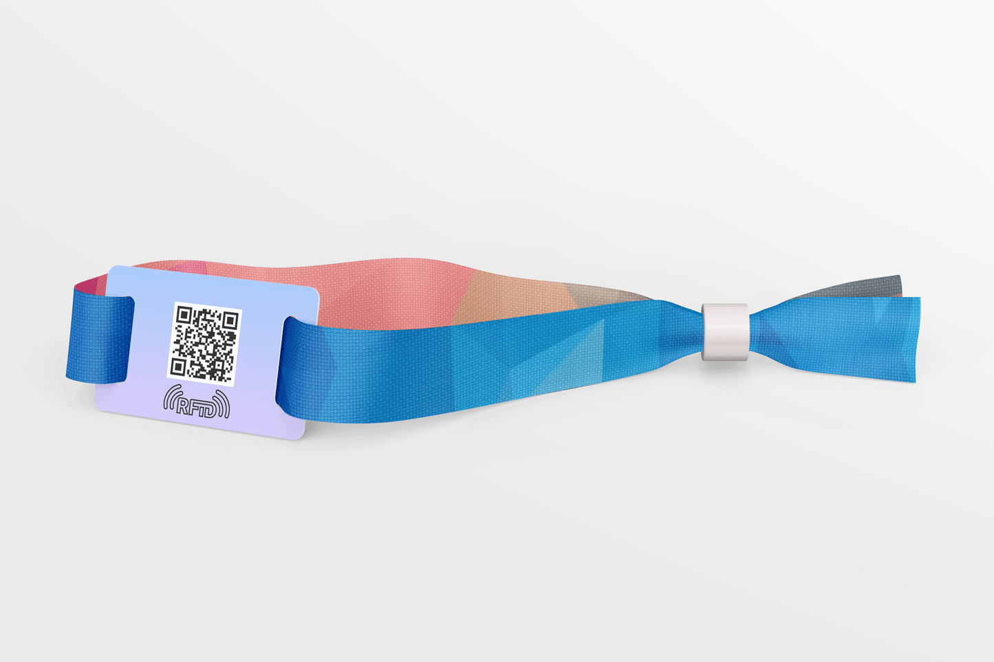 RFID un QR auduma aproces ar krāsainu apdruku JM Band®
