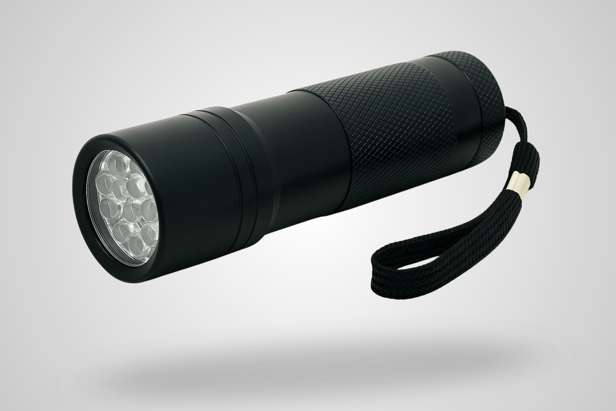 JM Band® UV lukturīša fotoattēls. Piederumus var iegādāties šeit sadaļā Access Supplies.