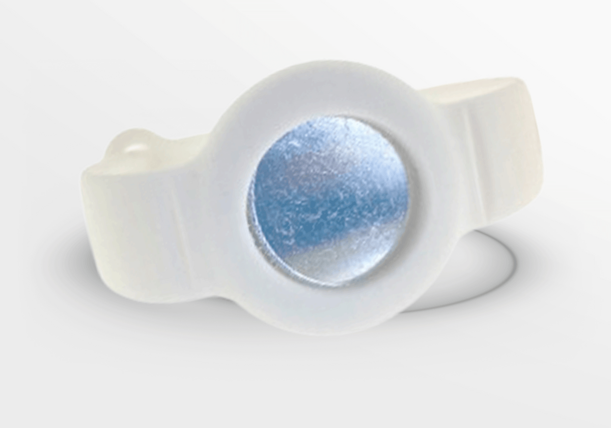 Silikona aproces Airtag silikona aprocēm JM Band® White