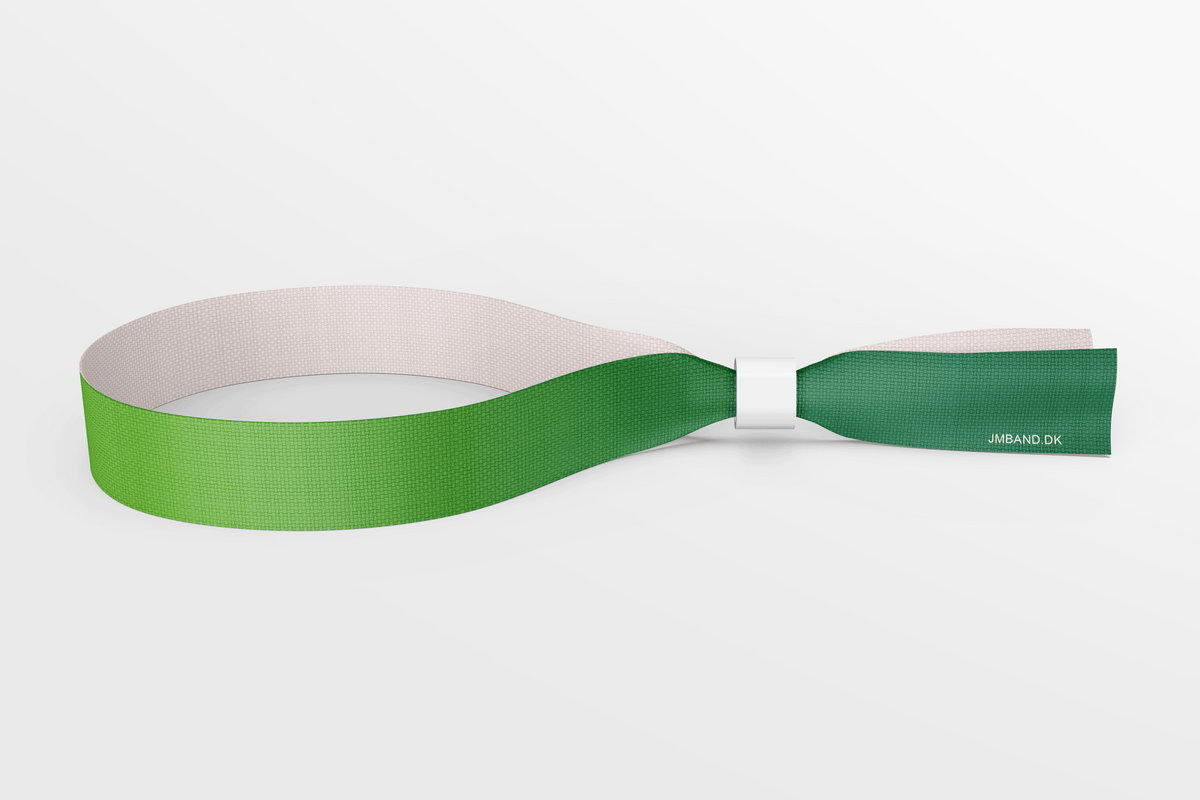 ECO PET festivāla aproces noliktavā Auduma aproces JM Band® 1 Zaļas