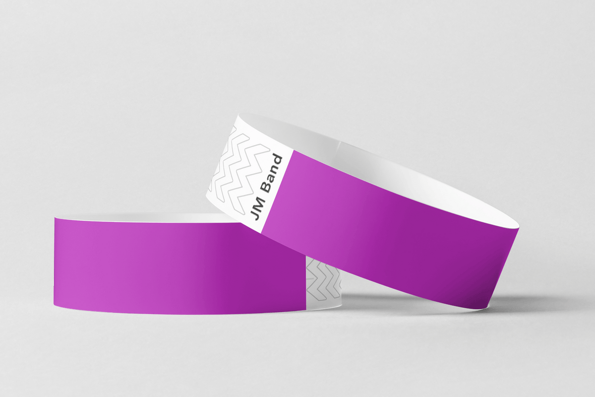 Papīra aproces - Vienkāršas papīra aproces JM Band® 10 Purple