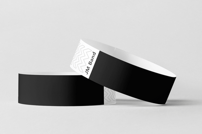 Papīra aproces - vienkāršas papīra aproces JM Band® 10 melnas